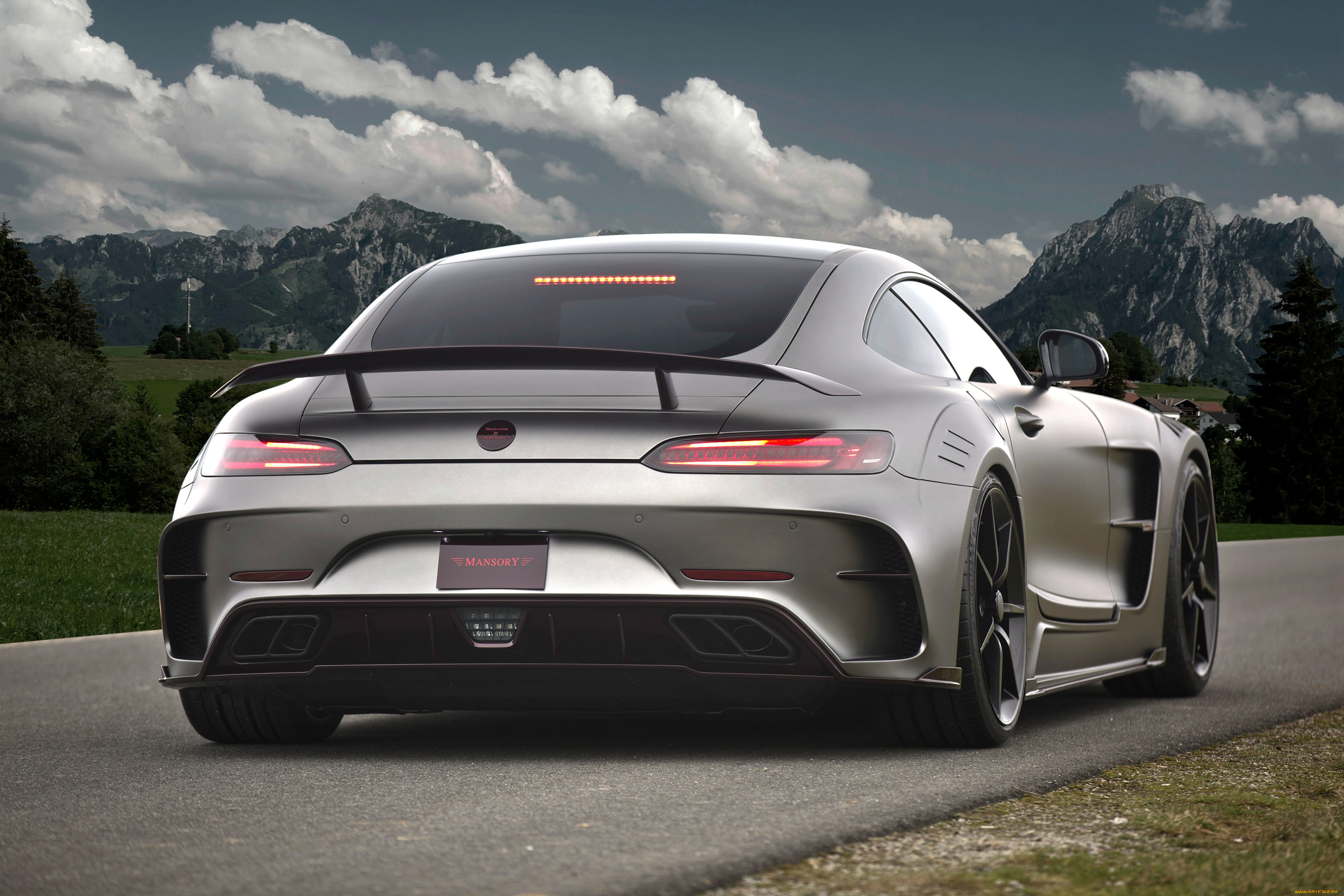 , mercedes-benz, 2016, gt, s, c190, mercedes-amg, mansory